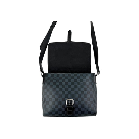 Louis Vuitton Damier Cobalt Coated Canvas Newport Messenger PM Bag