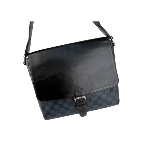 Louis Vuitton Damier Cobalt Coated Canvas Newport Messenger PM Bag