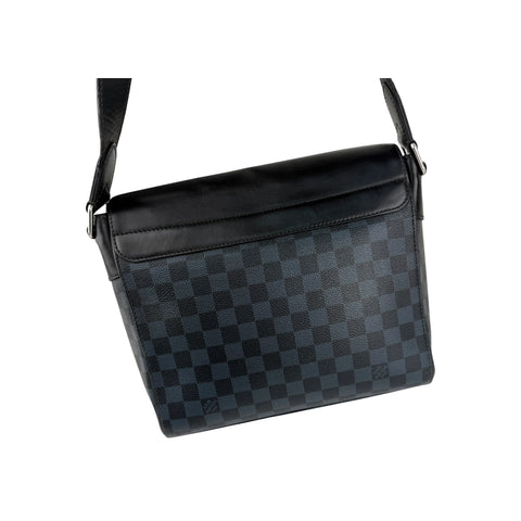 Louis Vuitton Damier Cobalt Coated Canvas Newport Messenger PM Bag