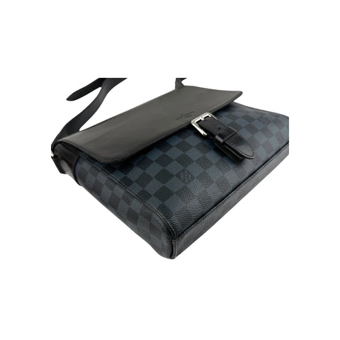 Louis Vuitton Damier Cobalt Coated Canvas Newport Messenger PM Bag