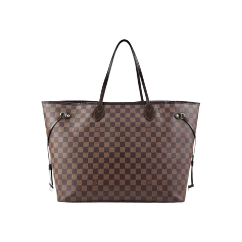 Louis Vuitton Damier Ebene Neverfull Tote GM