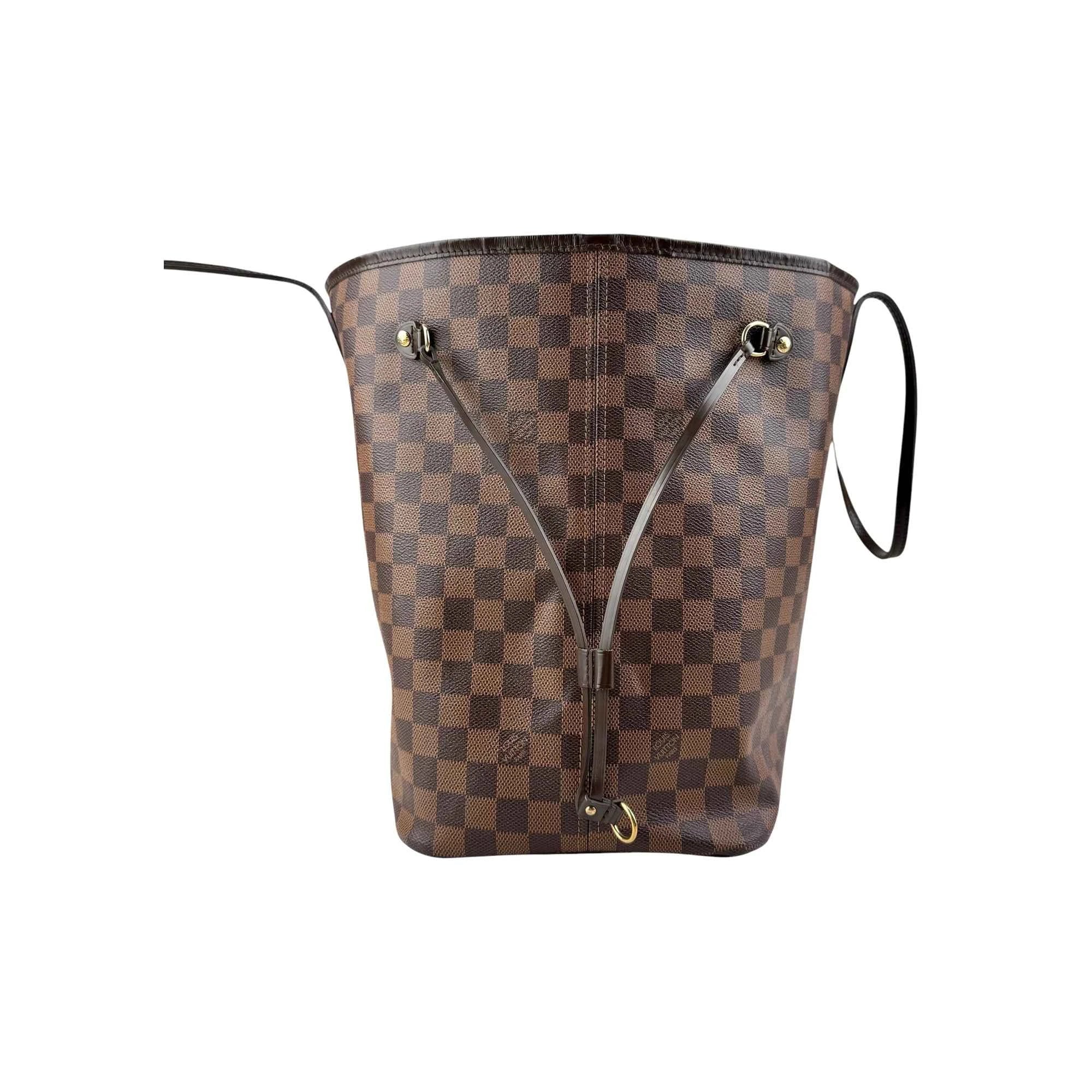 Louis Vuitton Damier Ebene Neverfull Tote GM