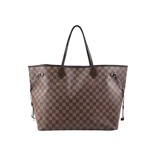 Louis Vuitton Damier Ebene Neverfull Tote GM