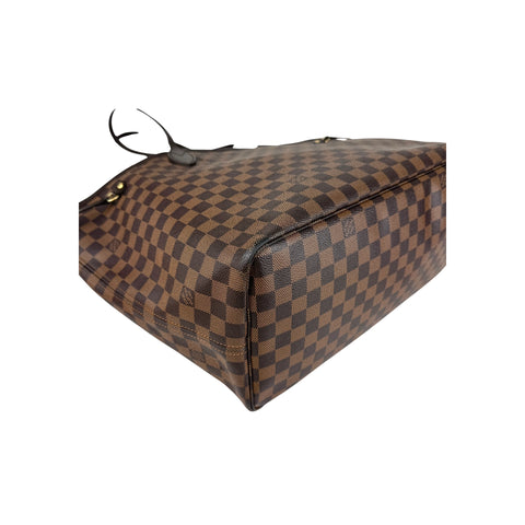 Louis Vuitton Damier Ebene Neverfull Tote GM