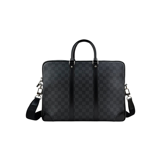 Louis Vuitton Damier Graphite Canvas Porte-Documents Voyage GM Briefcase Bag