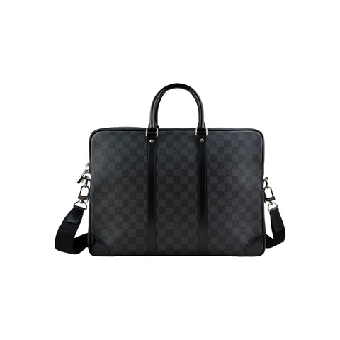 Louis Vuitton Damier Graphite Canvas Porte-Documents Voyage GM Briefcase Bag
