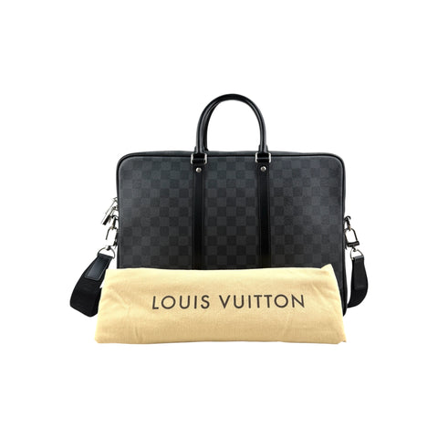 Louis Vuitton Damier Graphite Canvas Porte-Documents Voyage GM Briefcase Bag