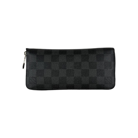 Louis Vuitton Damier Graphite Coated Canvas Zippy Vertical Wallet