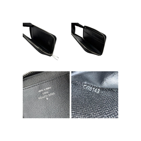 Louis Vuitton Damier Graphite Coated Canvas Zippy Vertical Wallet