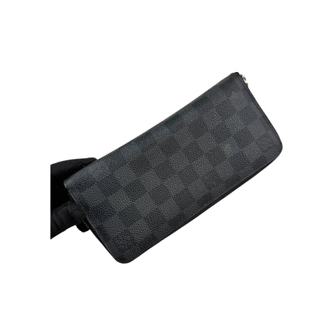 Louis Vuitton Damier Graphite Coated Canvas Zippy Vertical Wallet