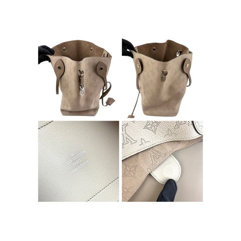 Louis Vuitton Galet Monogram Mahina Leather Hina Bag
