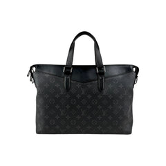Louis Vuitton Monogram Eclipse Explorer Briefcase Shoulder Bag