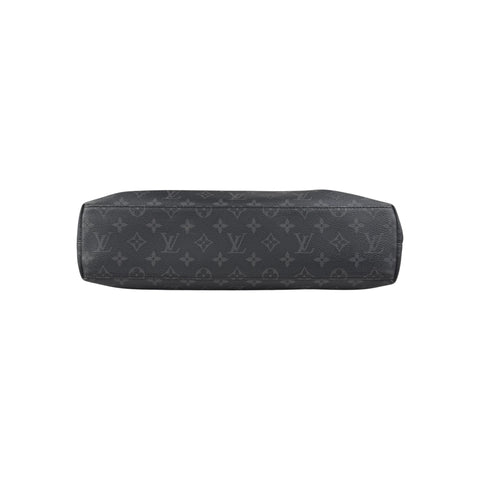 Louis Vuitton Monogram Eclipse Explorer Briefcase Shoulder Bag