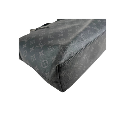 Louis Vuitton Monogram Eclipse Explorer Briefcase Shoulder Bag