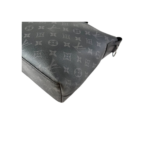 Louis Vuitton Monogram Eclipse Explorer Briefcase Shoulder Bag