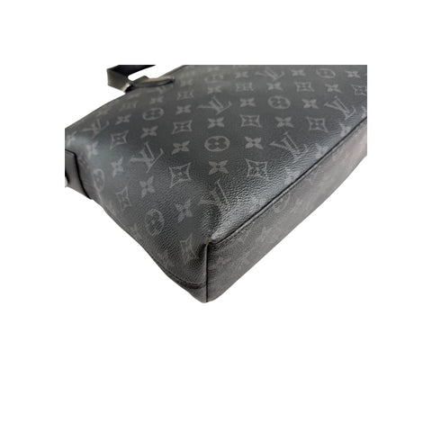 Louis Vuitton Monogram Eclipse Explorer Briefcase Shoulder Bag