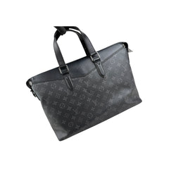 Louis Vuitton Monogram Eclipse Explorer Briefcase Shoulder Bag