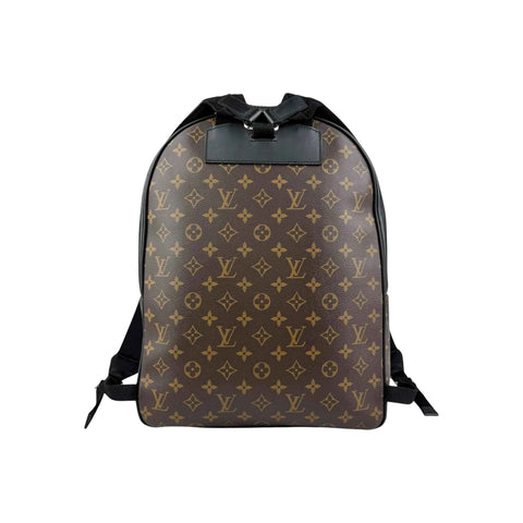 Louis Vuitton Monogram Black Macassar Josh Backpack Bag