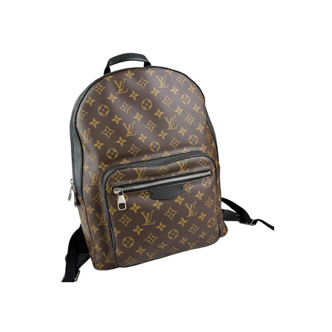 Louis Vuitton Monogram Black Macassar Josh Backpack Bag