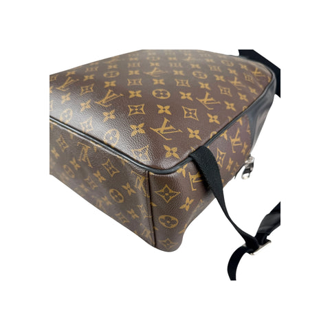 Louis Vuitton Monogram Black Macassar Josh Backpack Bag