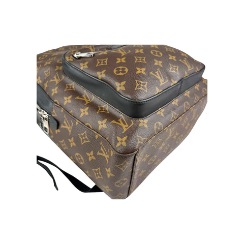 Louis Vuitton Monogram Black Macassar Josh Backpack Bag