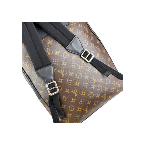 Louis Vuitton Monogram Black Macassar Josh Backpack Bag