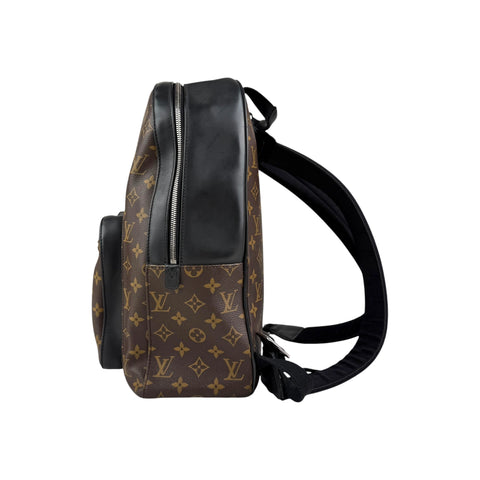 Louis Vuitton Monogram Black Macassar Josh Backpack Bag
