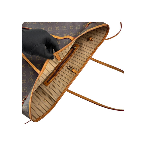 Louis Vuitton Monogram Canvas Neverfull MM Bag