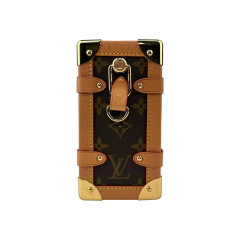 Louis Vuitton Monogram Canvas Side Trunk Bag