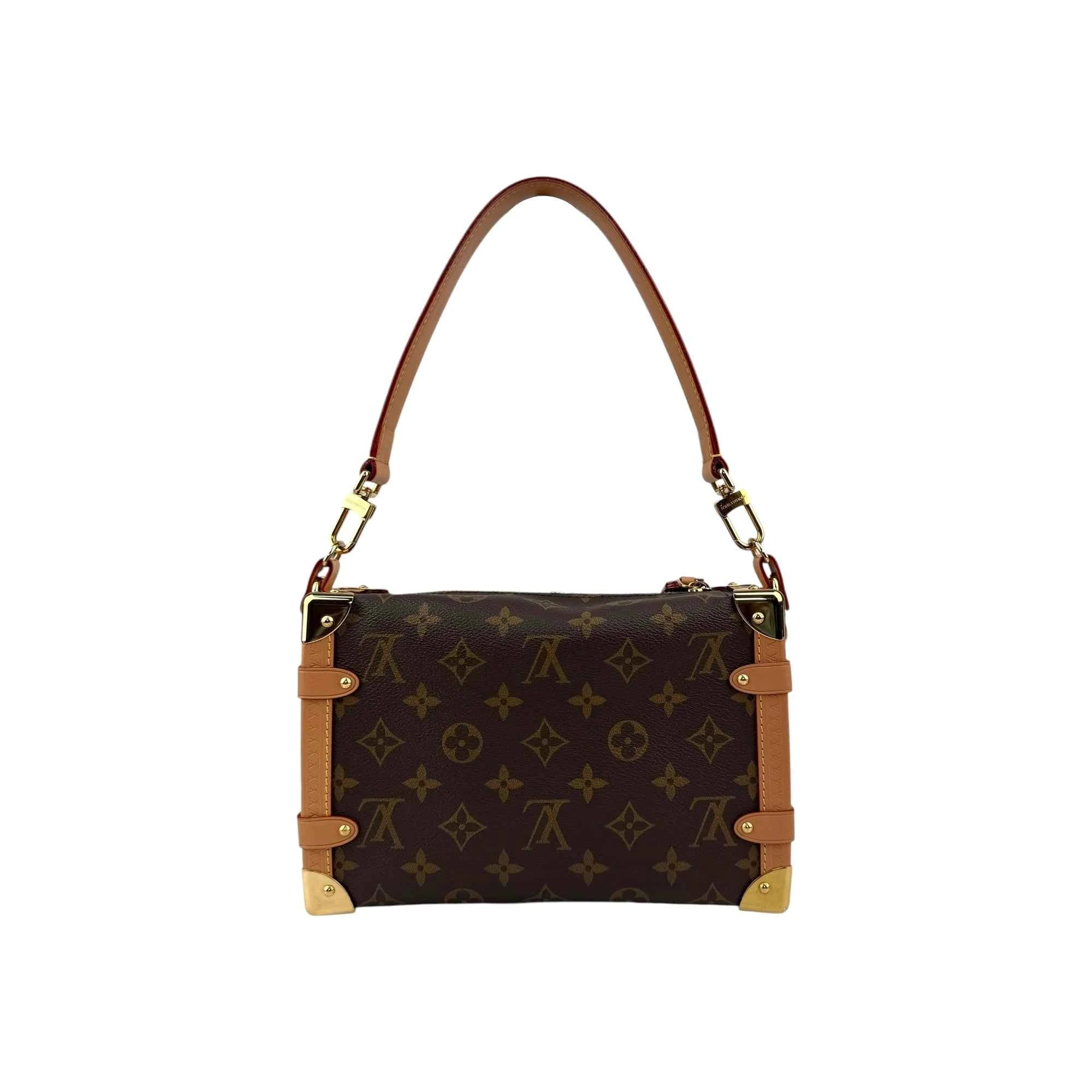 Louis Vuitton Monogram Canvas Side Trunk Bag