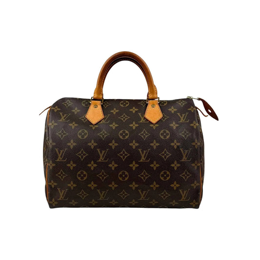 Louis Vuitton Monogram Canvas Speedy 30 Bag