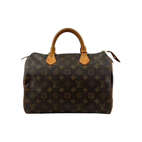 Louis Vuitton Monogram Canvas Speedy 30 Bag