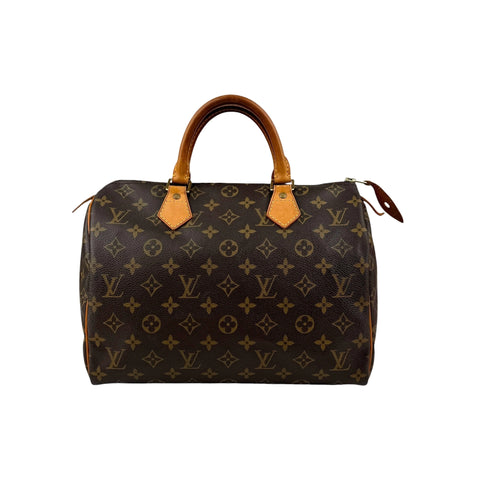 Louis Vuitton Monogram Canvas Speedy 30 Bag