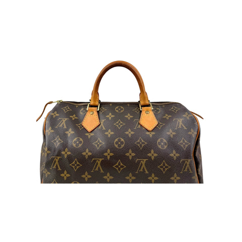 Louis Vuitton Monogram Canvas Speedy 30 Bag