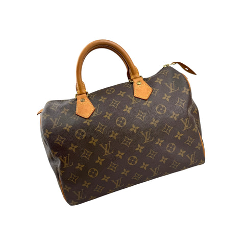 Louis Vuitton Monogram Canvas Speedy 30 Bag