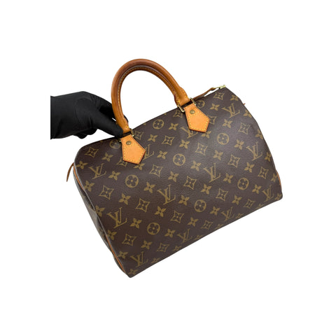Louis Vuitton Monogram Canvas Speedy 30 Bag