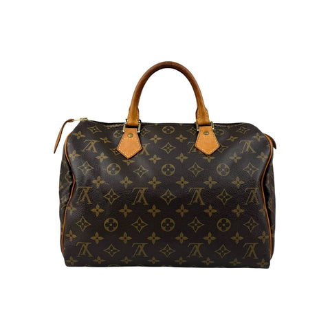 Louis Vuitton Monogram Canvas Speedy 30 Bag