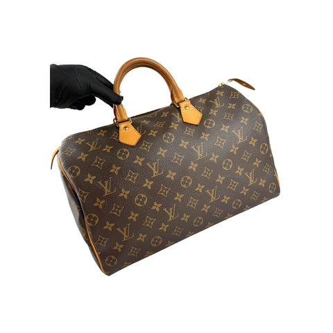 Louis Vuitton Monogram Canvas Speedy Bandouliere 35