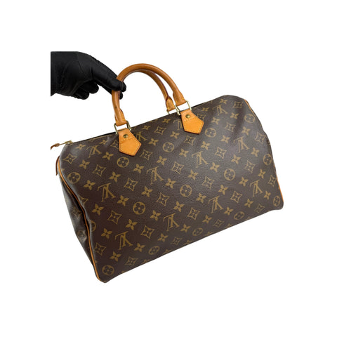 Louis Vuitton Monogram Canvas Speedy Bandouliere 35