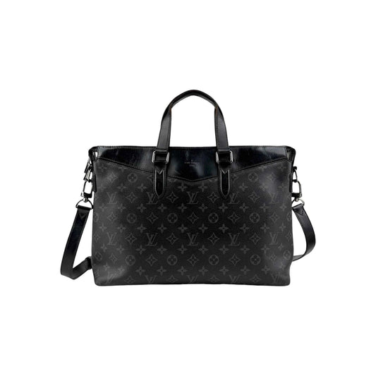 Louis Vuitton Monogram Eclipse Canvas Explorer Briefcase Bag