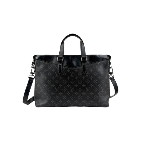 Louis Vuitton Monogram Eclipse Canvas Explorer Briefcase Bag