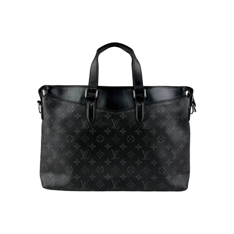 Louis Vuitton Monogram Eclipse Canvas Explorer Briefcase Bag