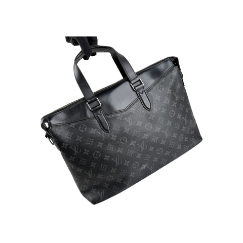 Louis Vuitton Monogram Eclipse Canvas Explorer Briefcase Bag