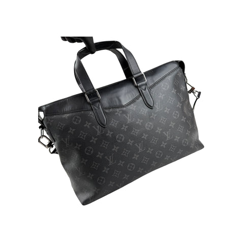 Louis Vuitton Monogram Eclipse Canvas Explorer Briefcase Bag