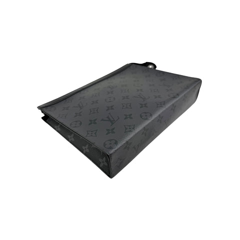 Louis Vuitton Monogram Eclipse Pochette Voyage MM Bag
