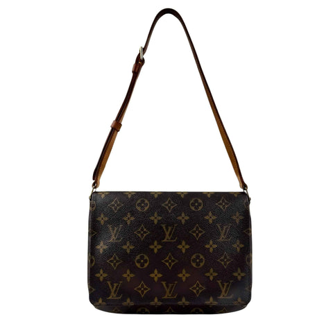 Louis Vuitton Musette Tango Monogram Canvas Shoulder Bag