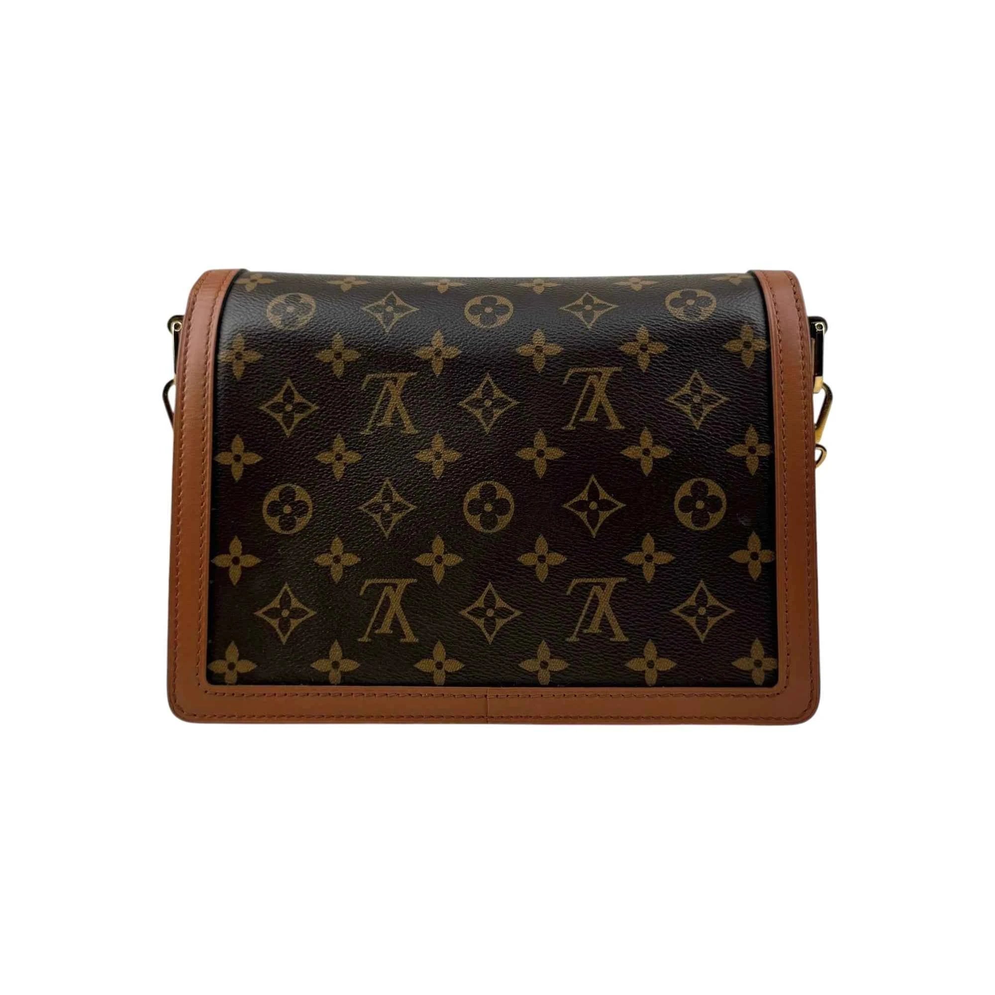 Louis Vuitton Monogram Reverse Canvas MM Dauphine Bag