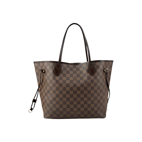 Louis Vuitton Neverfull Tote MM Brown Canvas