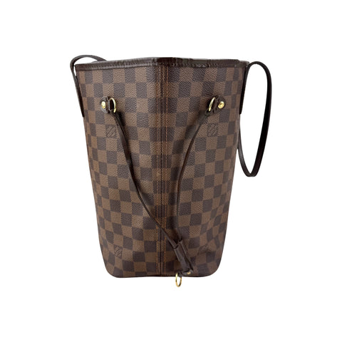 Louis Vuitton Neverfull Tote MM Brown Canvas