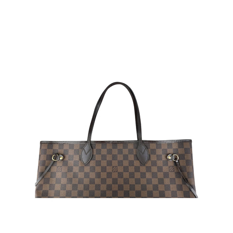 Louis Vuitton Neverfull Tote MM Brown Canvas
